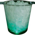 Light Up Ice Bucket 200 Oz. - Green Dome w/ White LED's